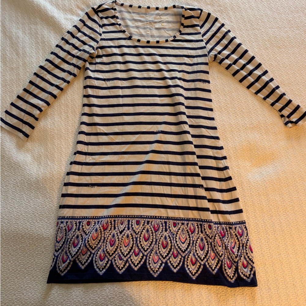 Lilly Pulitzer Striped Boatneck Dress